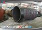 Baril forgé de usinage rugueux 5000mm 6000T de bride de double de cylindre de tuyau