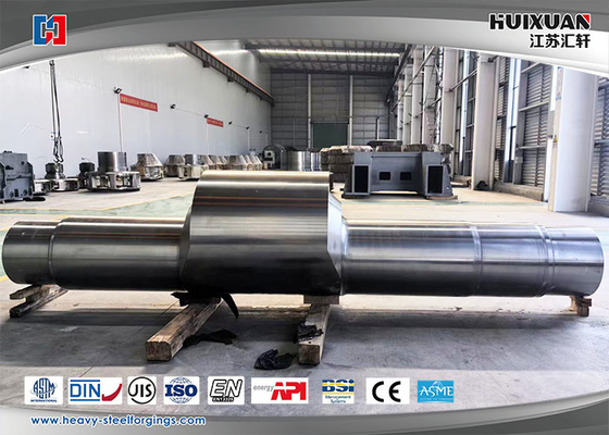 Acier allié ASTM SAE 4340 Arbre à manivelle pour presse hydraulique