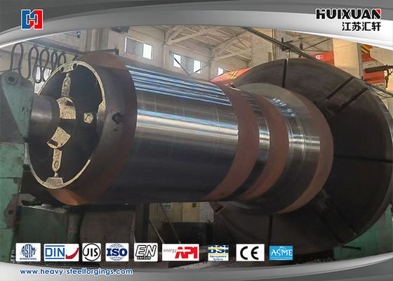 acier allié, acier inoxydable forgé cylindre hydraulique de gros diamètre usiné