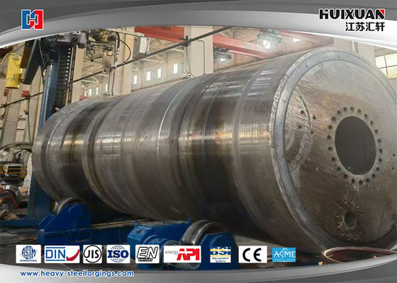 acier allié, acier inoxydable forgé cylindre hydraulique de gros diamètre usiné
