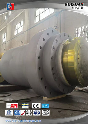 Standard ASTM DIN GB forgé 4140 42 CrMo4 45 Bouteille à huile Bouteille hydraulique