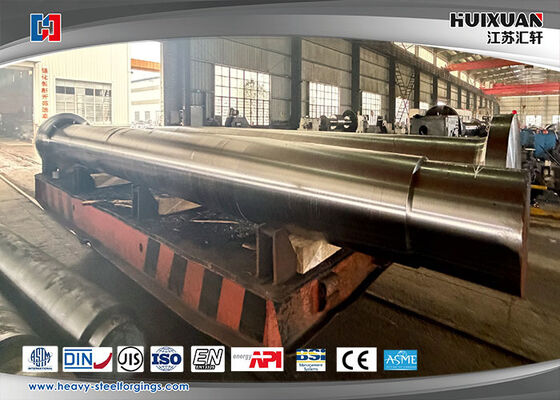 Forges d'acier lourdes pour arbres de marine ASME, arbre de navire, arbre de queue, tourillon de gouvernail