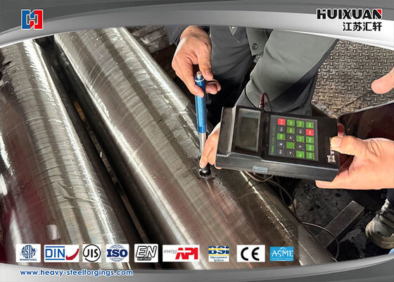 Forgeage en acier allié 25Cr2Ni4MoV, 34CrNiMo6 Arbre en acier lourd, arbre moteur.